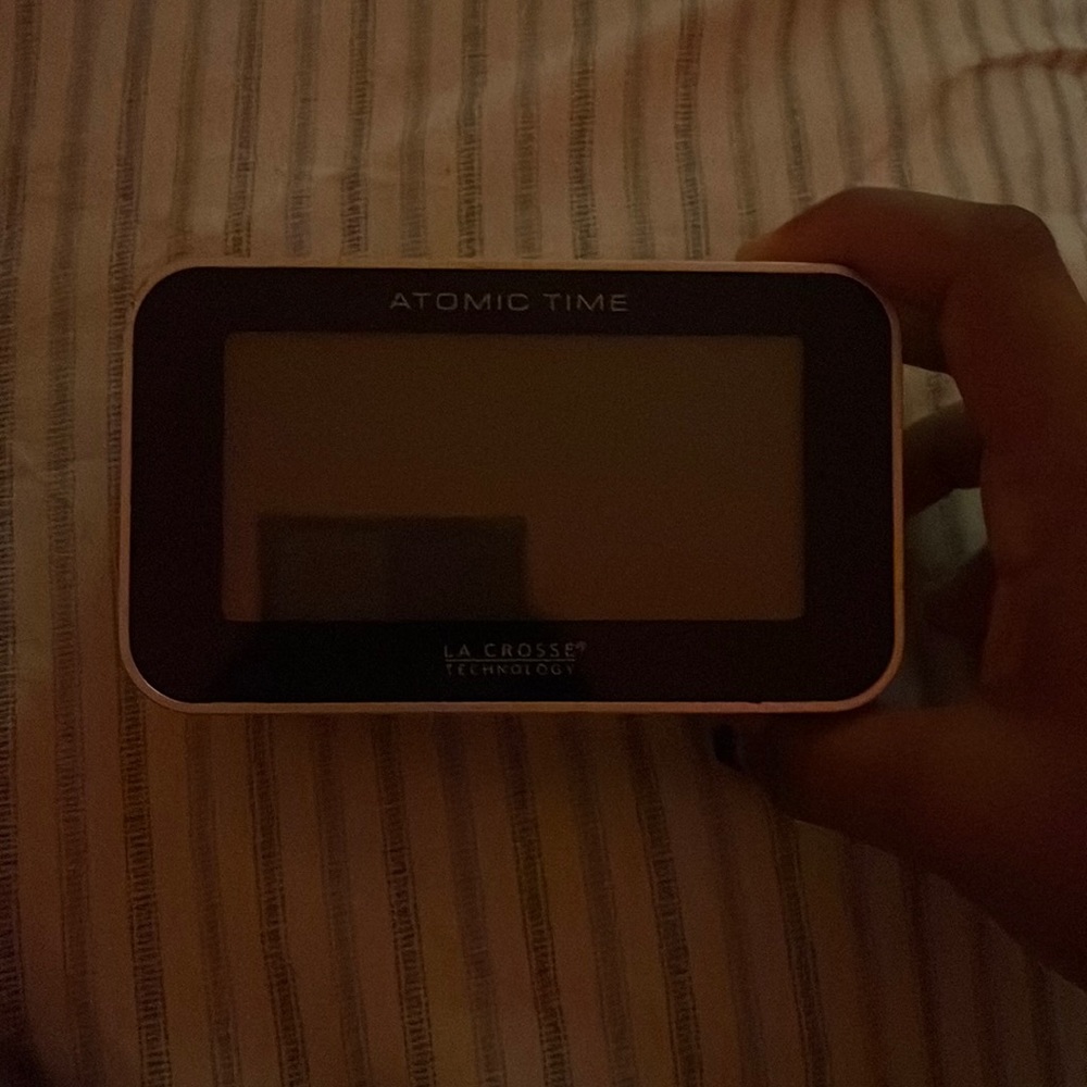 Smal alarm clock